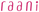 RAANI logo with transparent background and pink text